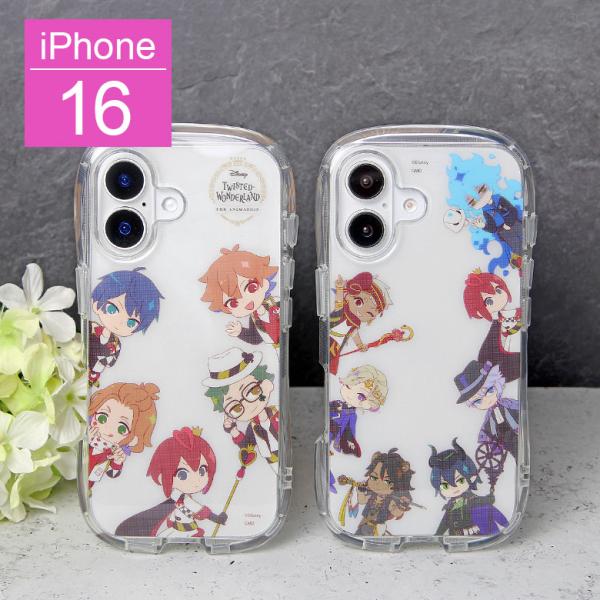 iPhone16 ケース ツイステ クリスタルクリア TPU 透明 ソフトカバー dng-326