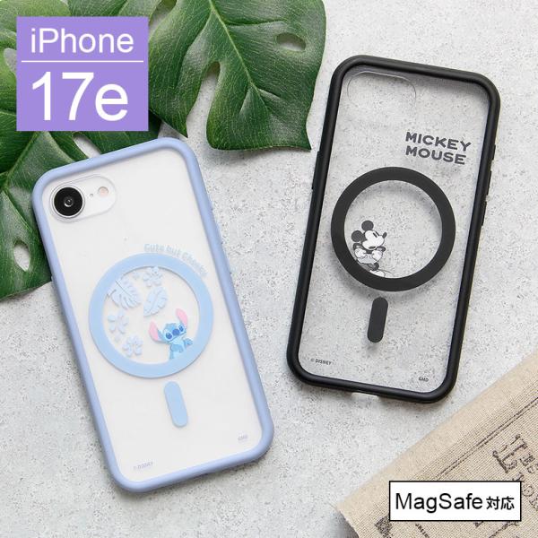 ディズニーキャラクター iPhone17e iPhone16e ケース MagSafe対応 IIII...