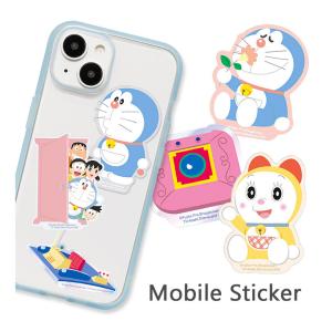 モバイルステッカー キャラクタードラえもん デコレーションシール 3枚入り dr-124｜monomode