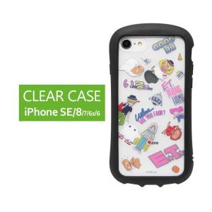 iPhone SE ケース 第2世代 第3世代 BACK TO THE FUTURE クリア iPhone8