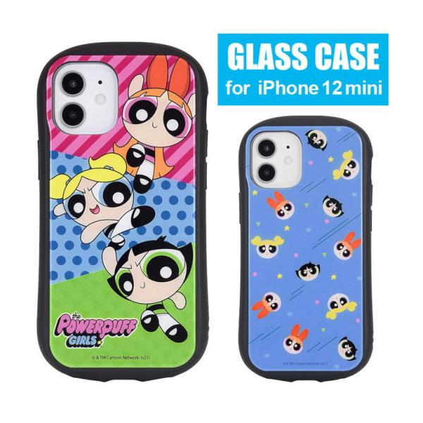 iPhone12 mini ケース パワーパフガールズ ガラス 携帯ケース スマホケース iPhon...