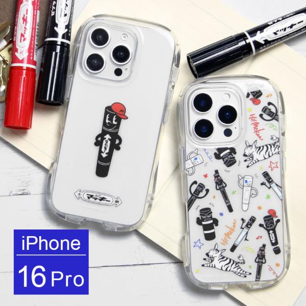 Hi! Mckee マッキー iPhone16Pro ケース クリスタルクリアケース ソフトカバー ...