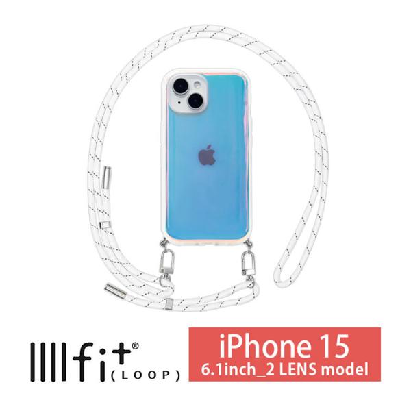 iPhone15 ケース ショルダー IIIIfit Loop ストラップ紐付き 携帯ケース アイフ...