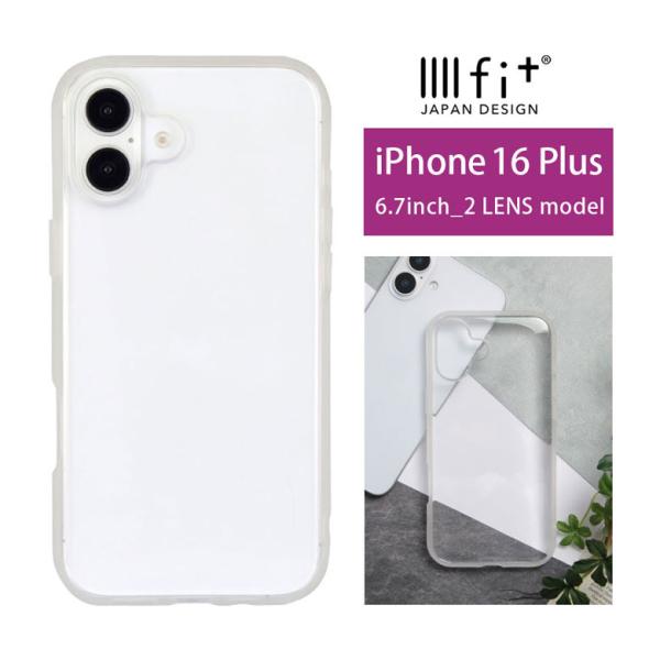 iPhone16Plus ケース IIIIfit Clear クリアケース 透明 iPhone16 ...