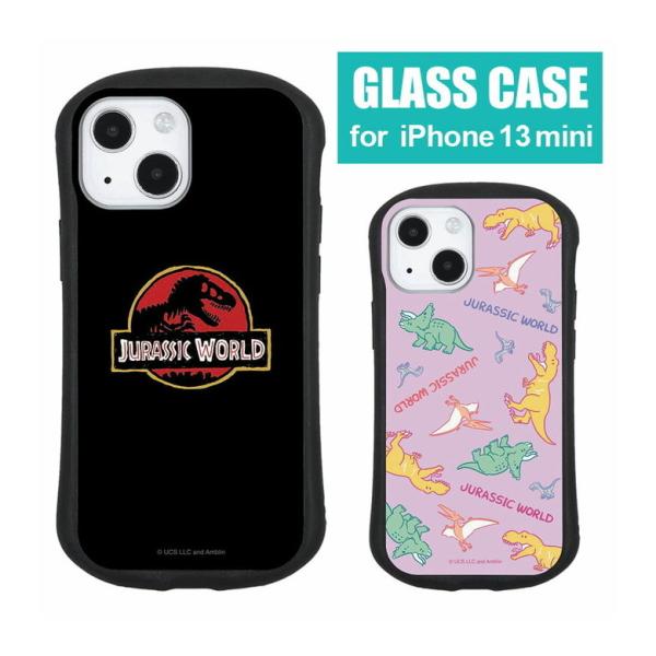 iPhone13 mini ケース ジュラシック・ワールド ガラス 携帯ケース iPhone12mi...