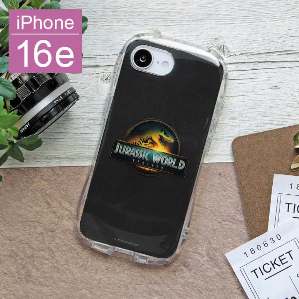 iPhone16e ケース ジュラシック・ワールド クリスタルクリア クリア ソフト カバー 透明 ...