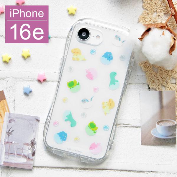 iPhone16e ケース クジュラシック・ワールド クリスタルクリア クリア ソフト カバー 透明...