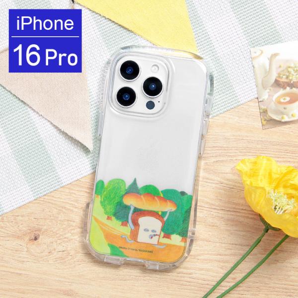 iPhone16Pro ケース パンどろぼう クリスタルクリア ソフトカバー iPhone16 pr...