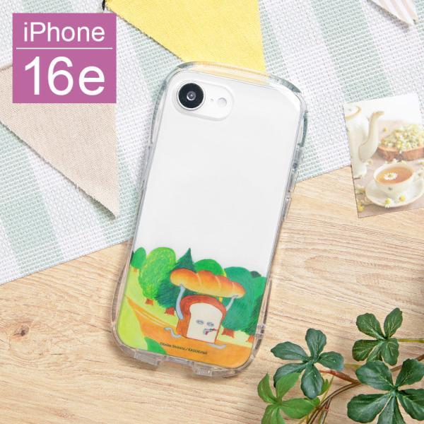 iPhone16e ケース パンどろぼう クリスタルクリアケース クリア ソフトカバー iPhone...