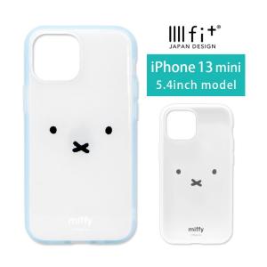 iPhone13 mini ケース ミッフィー IIIIfit Clear クリア スマホケース iPhone12mini アイフォン13ミニ カバー ハイブリッド miffy mf-262