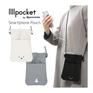 スマートフォンポーチ ミッフィー IIIIpocket スマホポシェット 肩掛け シンプル PUレザー ポーチ バッグ ポシェット　mf-269｜スマホケースの店 モノモード