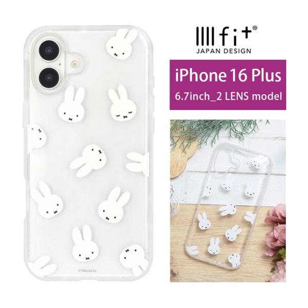 iPhone16Plus ケース クリア ミッフィー IIIIfit Clear 透明 iPhone...
