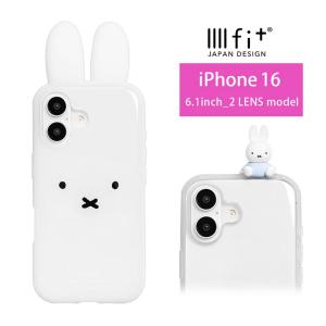 iPhone16 ケース ミッフィー IIIIfit Clear フレーム iPhone 16 クリア