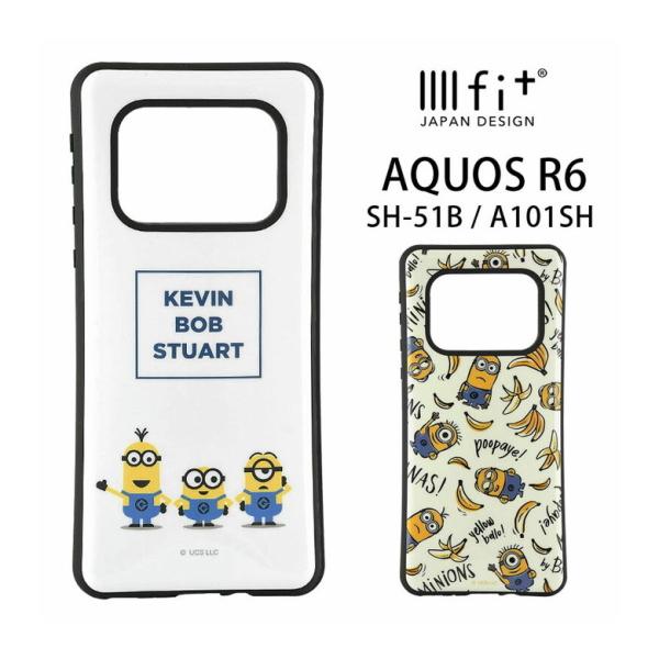 AQUOS R6 ケース『怪盗グルー／ミニオンズ』シリーズ IIIIfit ケース アクオス r6 ...