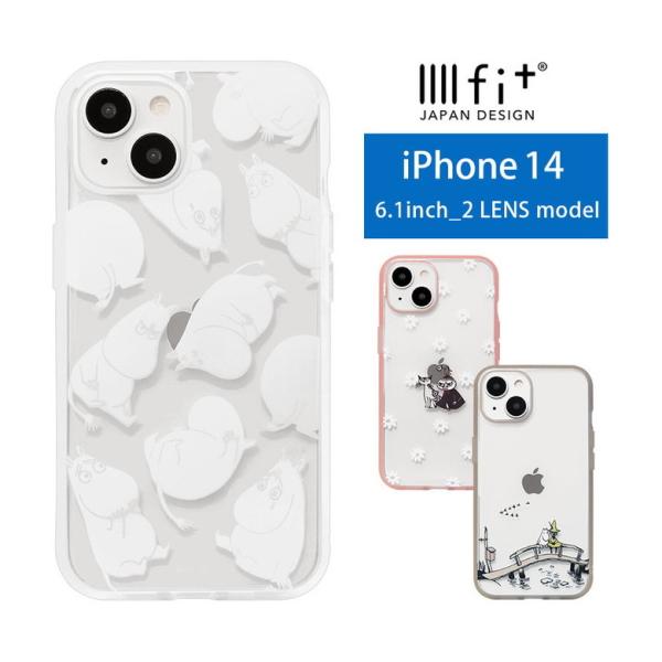 iphone14 ケース iPhone13 ムーミン IIIIfit クリア 携帯ケース アイフォン...