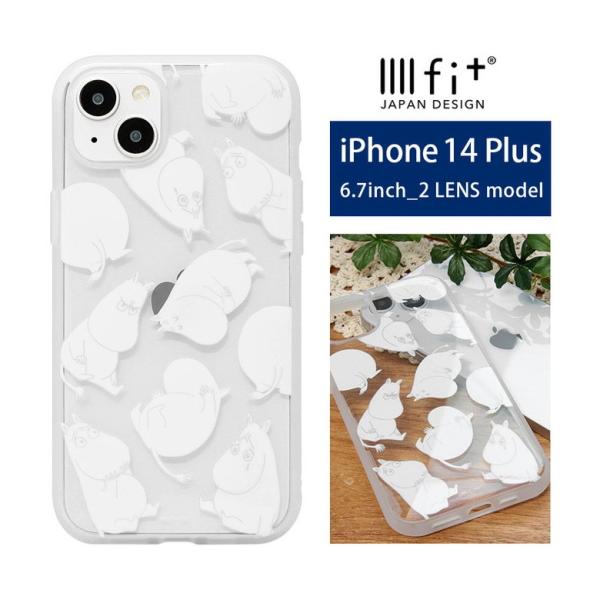 iPhone14 Plus ケース ムーミン IIIIfit Clear クリアケース iPhone...