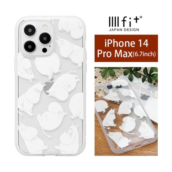 iPhone14Pro Max ケース ムーミン IIIIfit Clear クリア  iPhone...