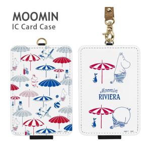 MOOMIN（ムーミン） パスケース リール付き 二つ折り ミイ ICカード
