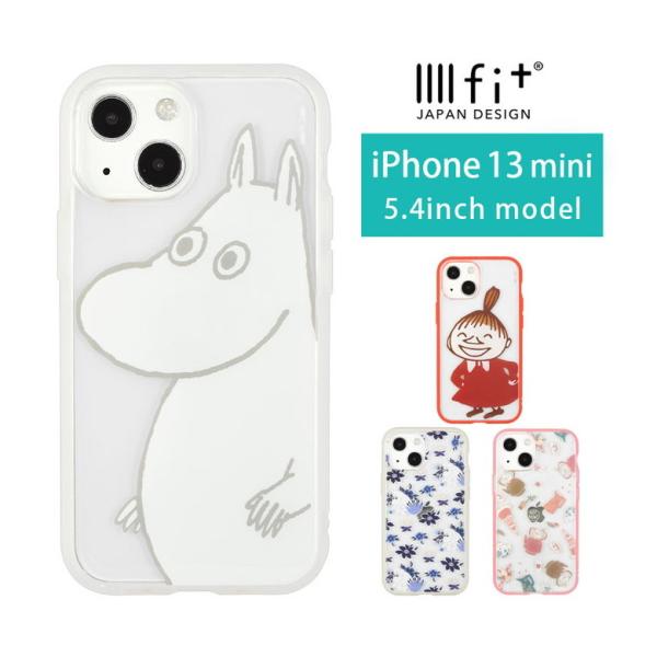 iPhone13 mini ケース ムーミン イーフィット IIIIfit Clear クリア iP...