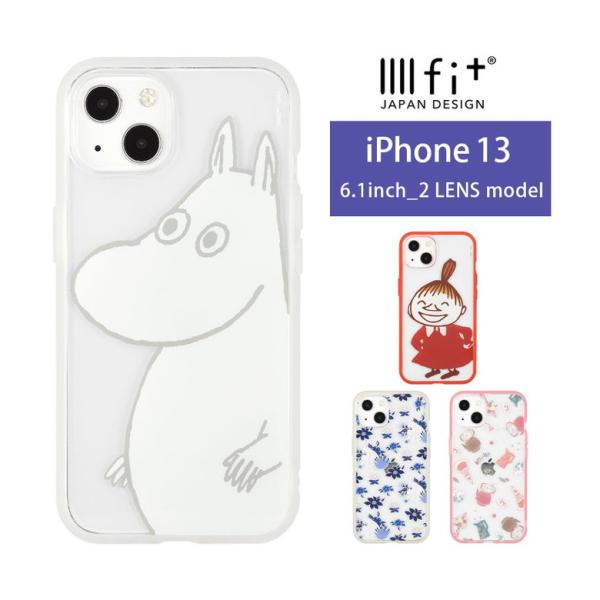 iPhone13 ケース ムーミン クリア イーフィット IIIIfit Clear 携帯ケース ア...