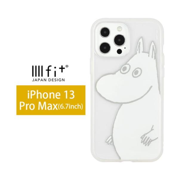 iPhone13 Pro Max ケース ムーミン クリア イーフィット IIIIfit Clear...