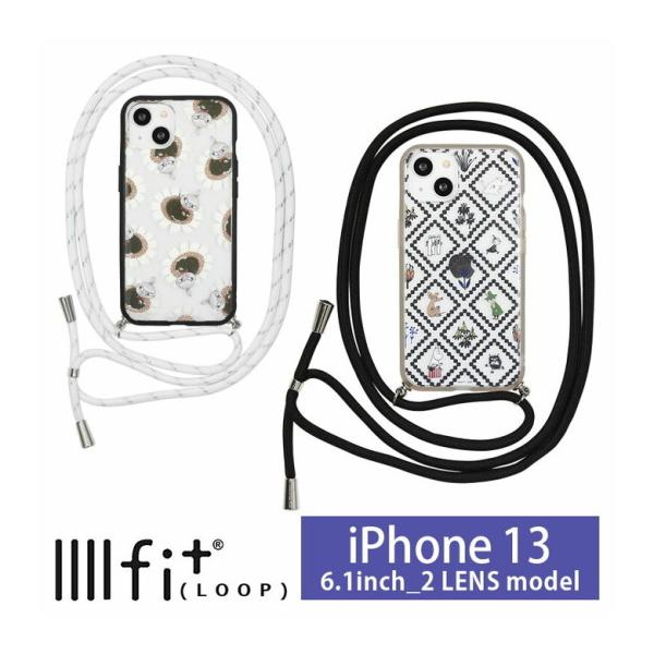 iPhone13 ケース ショルダー ムーミン IIIIfit Loop ストラップ紐付き 携帯ケー...