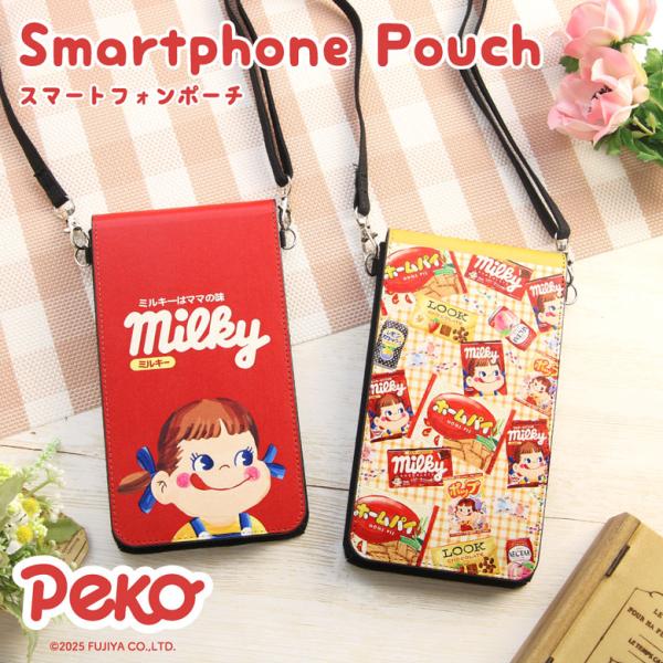 スマートフォンポシェット PEKO スマホ タッチ操作対応 iPhone Android バッグ ス...