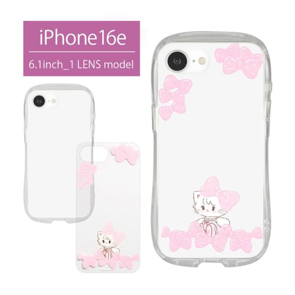 iPhone16e ケース mikko illustrations クリスタルクリア リア ソフト ...