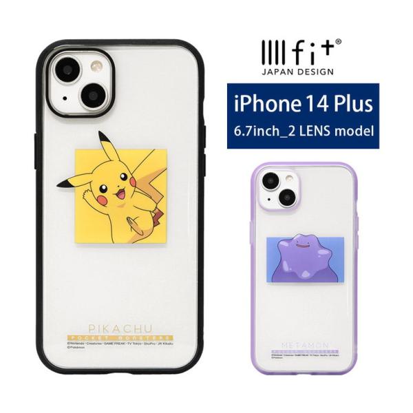 iphone14plus ケースポケットモンスター IIIIfit Clear iPhone 14 ...