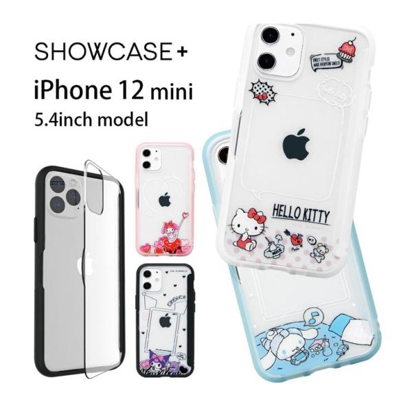 iPhone12 mini ケース サンリオ SHOWCASE+ クリア 写真やメモが挟めるケース ...