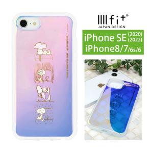 iPhone SE ケース 第3世代 第2世代 スヌーピー ピーナッツ IIIIfit