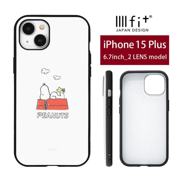 iPhone15Plus ケース スヌーピー ピーナッツ IIIIfit スマホケース iPhone...