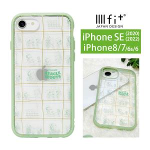 iPhone SE ケース 第3世代 第2世代 スヌーピー ピーナッツ IIIIfit Clear iPhone8 iPhone7 ケース クリア ハイブリッドケース sngg-22a