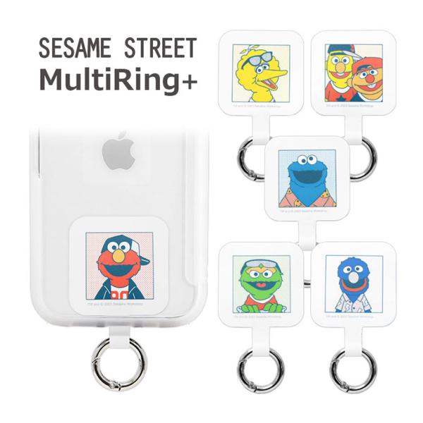 POCOPOCO スマホグリップ セサミストリート スマートフォン 保持グリップ ssm-119