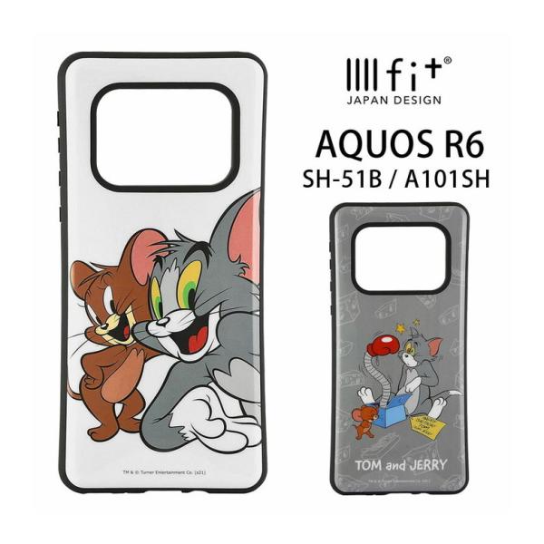AQUOS R6 ケース トムアンドジェリー IIIIfit ケース アクオス r6 SH-51B ...