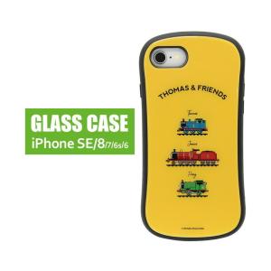 iphone SE ケース 第3世代 第2世代 きかんしゃトーマス ガラス iPhone8 iPhone7 SE2 SE3 アイフォンSE3 tms-01a