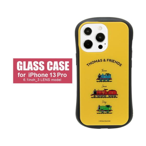 iPhone13 Pro ケース きかんしゃトーマス ガラス  携帯ケース iPhone 13 pr...