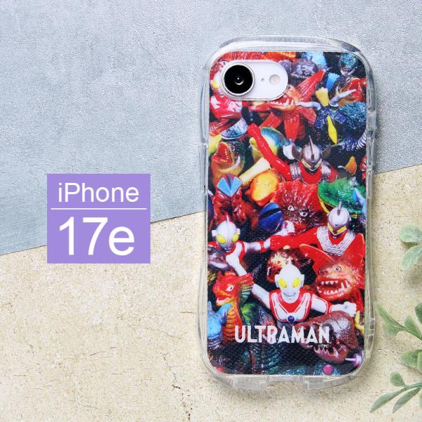 iPhone17e iPhone16e ケース ウルトラマン クリスタルクリアケース TPU カバー...