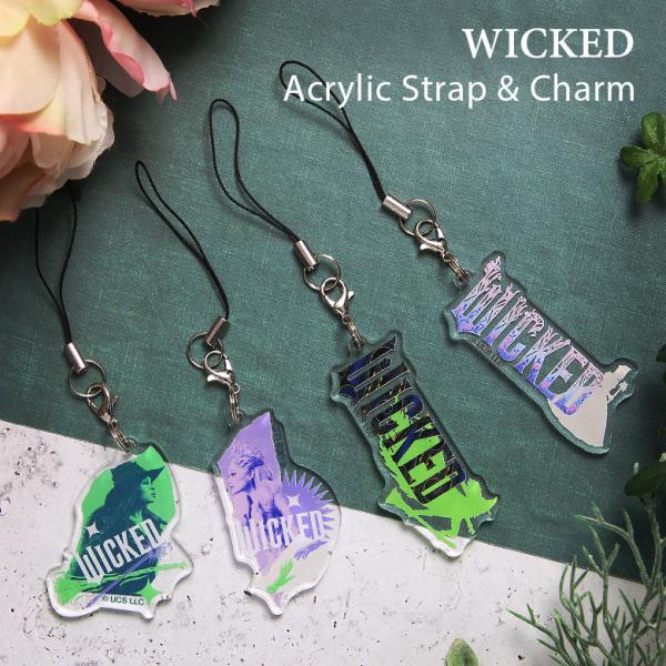 WICKED アクリルチャーム アクリルストラップ チャーム ウィキッド キーホルダー wkd-11