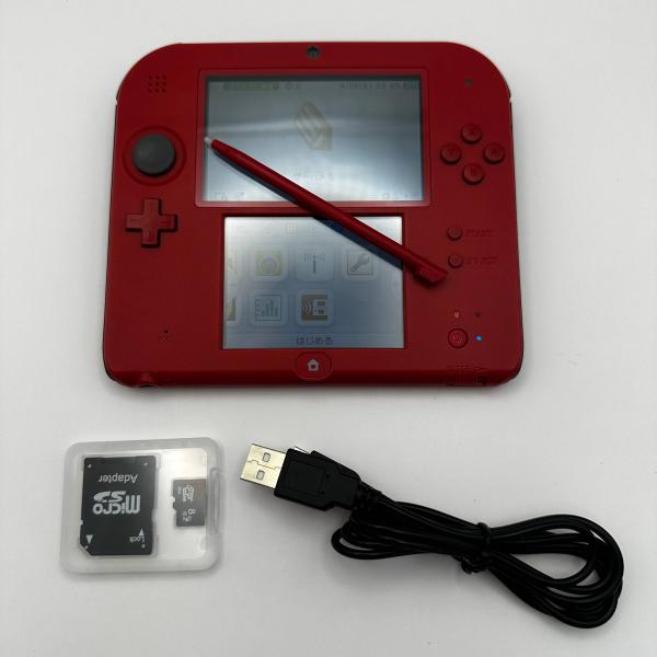ニンテンドー2DS レッド 本体 中古