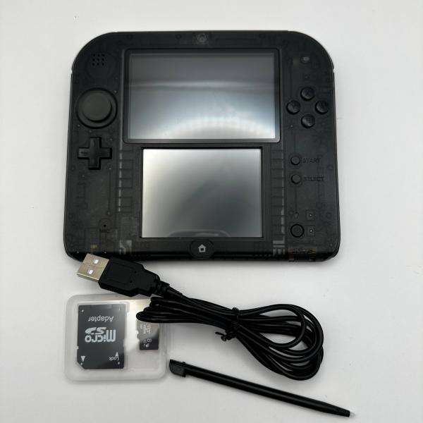 ニンテンドー2DS クリアブラック 本体 中古