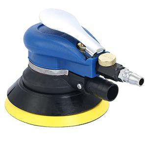 洗車 ポリッシャー コンプレッサー 電動 ダブルアクション エアサンダー コンパウンド 研磨 板金 吸塵式 ホース 集塵袋 付き