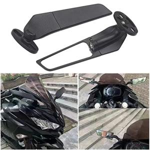 互換品】ウイングミラー バイク オートバイ YZF ZX CBR 可変
