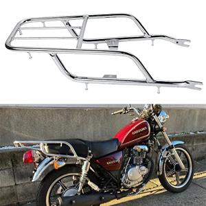 バイクキャリア リアキャリア バイク テールラゲッジ スズキ SUZUKI GN125 GN125H ラゲッジボックス リアボックス｜mononomirai