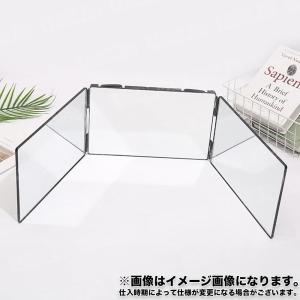 三面鏡 コンパクト 持ち運び 便利 高さ調整 ...の詳細画像2