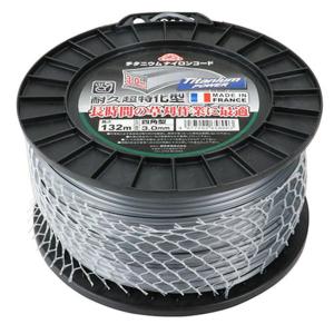 セフティー3 草刈り機用チタニウムナイロンコード四角型 ナイロン