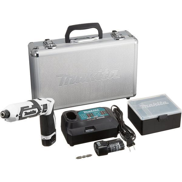 マキタ (Makita) TD022DSHXW ペン型インパクトドライバー 白 バッテリ2本・充電器...