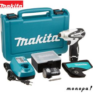 マキタ(Makita) 充電式インパクトドライバ 10.8V 1.3Ah 白 バッテリー2個付き TD090DWXW