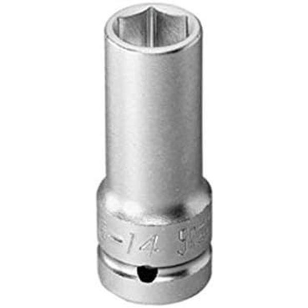ASH(旭金属工業) インパクトレンチ用ロングソケット12.7□×10mm USL0410