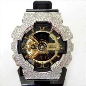 G-SHOCK CUSTOM ジーショック カスタム 腕時計 GA110 GA100GB-1 カスタムベゼル CROWNCROWN GA110-029